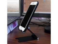 Kovový držák na mobil - černý 7