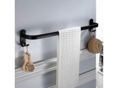 Kovový nalepovací věšák na ručník, s&nbsp;háčky 8