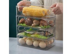Kuchyňský organizér průhledný 25 cm 1