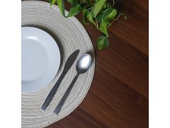 Kulaté prostírání na stůl - béžové 2