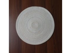 Kulaté prostírání na stůl - béžové 9