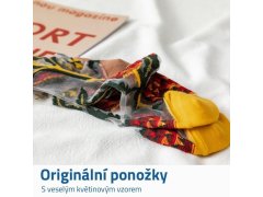 Květinové ponožky - dračí ovoce 2