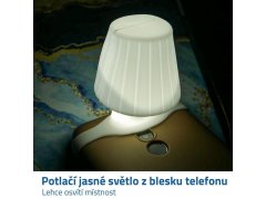 Lampička na rozptýlení světla z mobilu 3