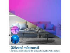 LED RGB žárovka s ovladačem - 16 barev 3