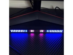 LED světelný panel reagující na zvuk - černý 12