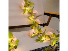 LED světelný řetěz 2 m - růže 1