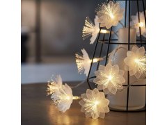 LED světelný řetěz - květy 14