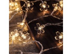 LED světelný řetěz - třešňový květ 8