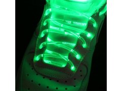 LED svítící tkaničky - zelené 5