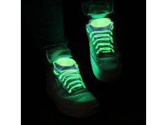 LED svítící tkaničky - zelené 7