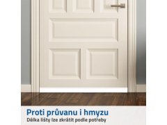Lišta ke dveřím - hnědá 15