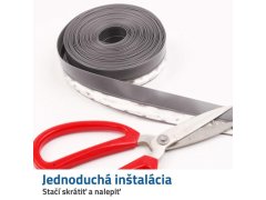 Lišta ke dveřím - hnědá 30
