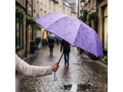 Magický deštník skládací - fialový
