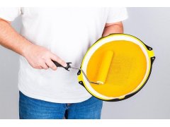 Malířská antigravitační vanička/paleta na barvu do ruky - konec rozlitým barvám 1
