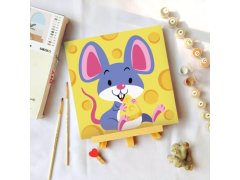 Malování podle čísel pro děti - myška 6