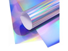 Metalická fólie - fialová 5