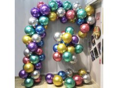 Metalické balónky 50 ks 4