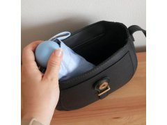 Mini skládací deštník s pouzdrem - modrý 2