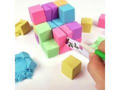 Modelovací tekutý písek mega set 2000 g - plastový kyblík 2