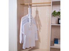 Multifunkční úsporný věšák do skříně s&nbsp;8 ramínky 8