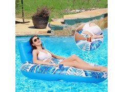 Nafukovací křeslo do vody s&nbsp;držáky na nápoje 6