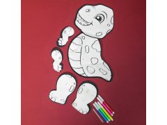 Nafukovací omalovánka - T-Rex 15