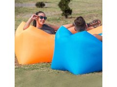 Nafukovací vak Lazy bag dvouvrstvý - zelený 14