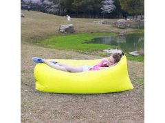 Nafukovací vak Lazy bag dvouvrstvý - zelený 15