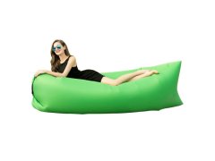Nafukovací vak Lazy bag dvouvrstvý - zelený 19