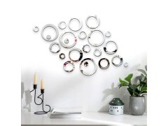 Nálepky na zeď/zrcadlo - kruhy 8