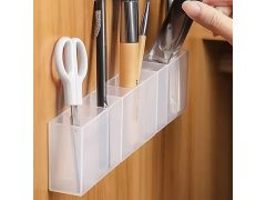 Nalepovací organizér se 3 přihrádkami - průhledný 8