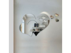 Nalepovací zrcadlo - srdce 6