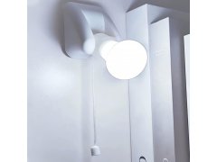 Nástěnná LED lampička k&nbsp;posteli se šňůrkovým vypínačem 14