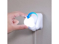 Nástěnná LED lampička k&nbsp;posteli se šňůrkovým vypínačem 3