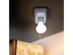 Nástěnná LED lampička k&nbsp;posteli se šňůrkovým vypínačem 5