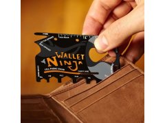 Ocelová multifunkční karta Wallet Ninja 18v1 1