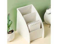 Organizér na stůl s&nbsp;přihrádkami - bílý 9