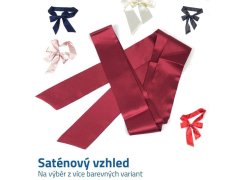 Pásek na zavazování - červený 3