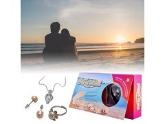 Perla přání v&nbsp;perlorodce s&nbsp;náhrdelníkem, náušnicemi a&nbsp;prstýnkem 1