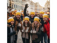 Pletená čepice - půllitr s&nbsp;uchem 2