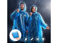Pohotovostní pláštěnka - modrá 9