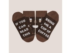 Ponožky - Přines mi kávu anglické 6