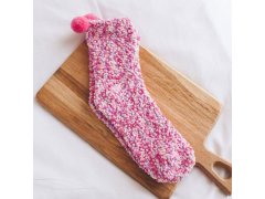 Ponožky v&nbsp;dárkovém balení - růžový cupcake 6