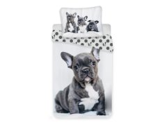 Povlečení fototisk Bulldog 140x200, 70x90 cm