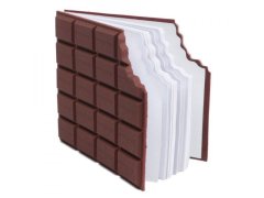 Poznámkový blok ukousnutá čokoláda 7