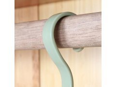 Praktický věšák do skříně - zelený 7