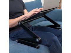 Přenosný polohovací stolek na notebook s větracími štěrbinami 8