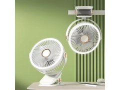 Přenosný stolní ventilátor s klipem