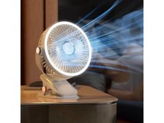 Přenosný stolní ventilátor s klipem 10