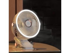 Přenosný stolní ventilátor s klipem 12